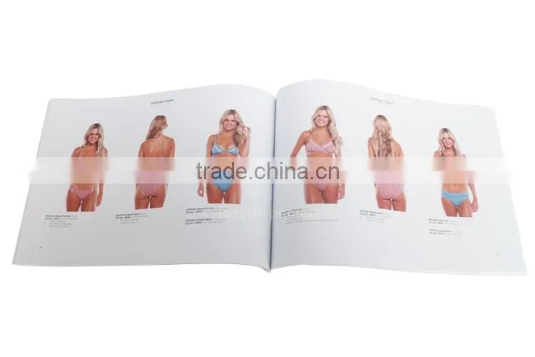 Custom fashion magazine, photo album, photo book printing