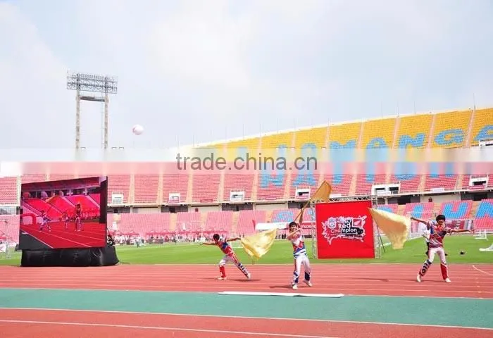 free shipping p10 outdoor led display module 32X16 dot matrix pixels 1/4 scan rgb full color led display panel for led videowall