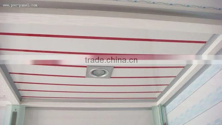 easily fixed pvc ceiling panel