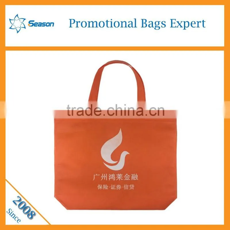 Wholesale non woven shopping bag branded shopping bag