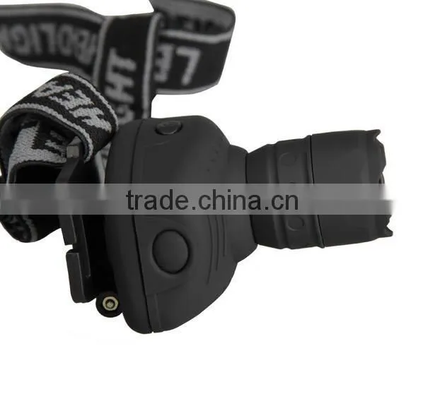 T27B AAA Battery Support Plastic zoomable led headlight