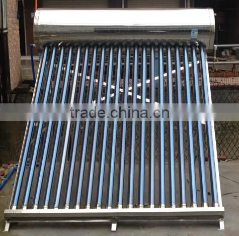 2015 hotsale vacuum tube solar water heater 300L