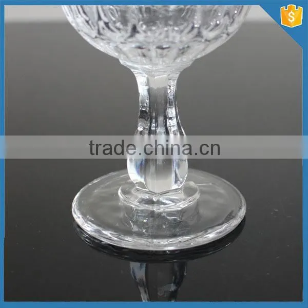 Shatterproof crystal wine glass