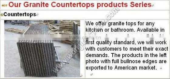 giallo ornamental granite countertop