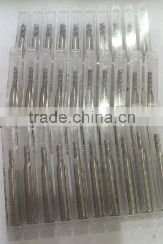 High quality parallel shank milling cutters hss end milling
