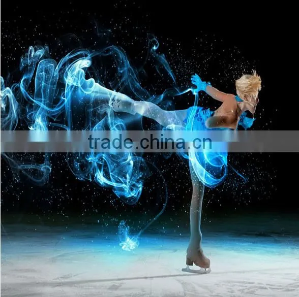 2016 factory direct and wax finish Figure skating shoes