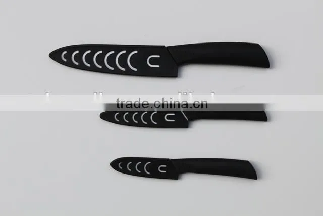 Royalty General Use Ceramic Kitchen Knife set, ceramic cutlery knives set in acrylic holder packed in quality gift box