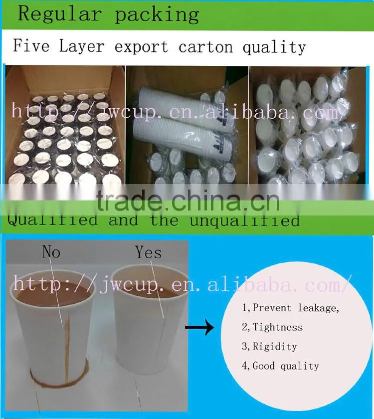 Paper coffee cups with handle /handle single paper cup