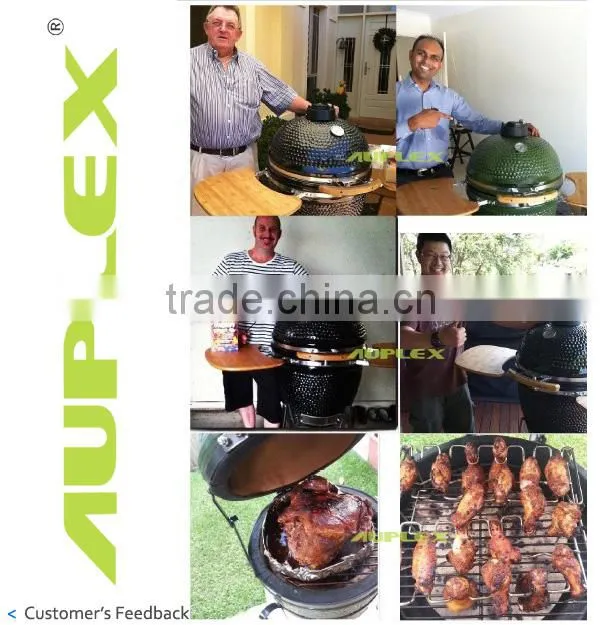 Auplex iron outdoor barbecue cart new bbq smoker professional charcoal picnic bbq charcoal smoker grill NO.AU-CL
