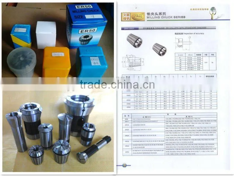 MILLING CHUCK ER SPRING COLLET