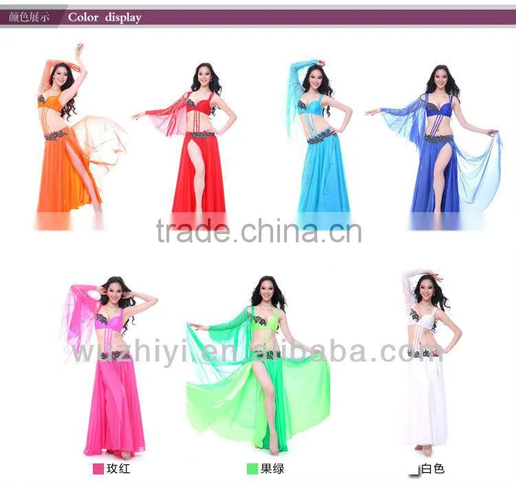 Silk Sexy Arabic Belly Dance Performance Dress