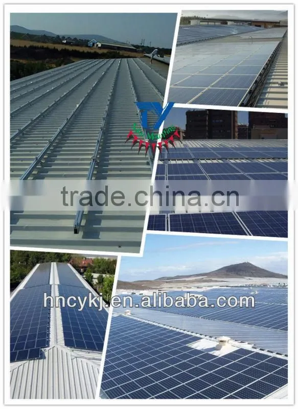 roofing solar panel mounting system/brackets/structure