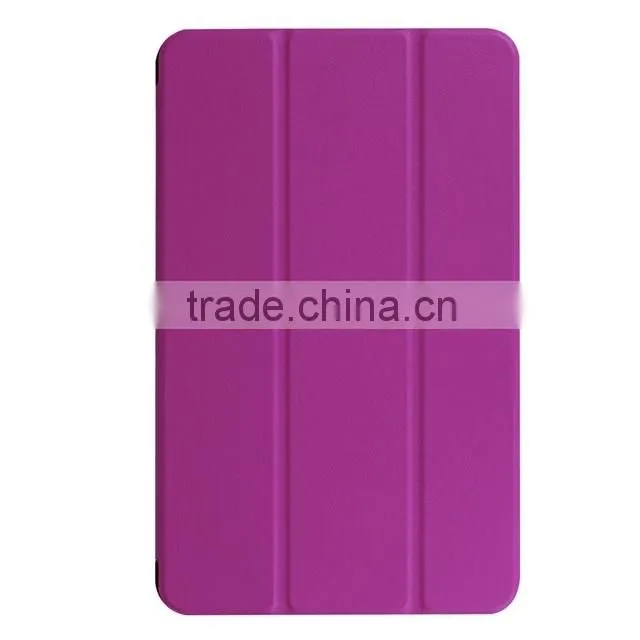 three fold flip leathe case cover for samsung TAB A 10.1