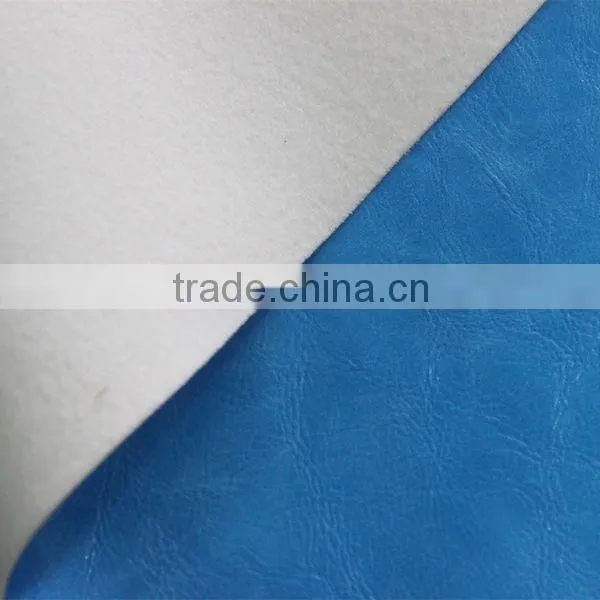 PU leather wholesale fabric China material for shoes and sofa usage