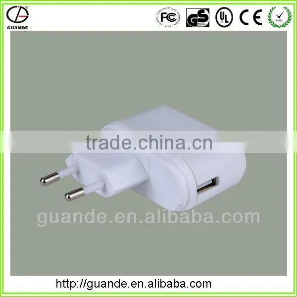 12W EU plug in power adapter