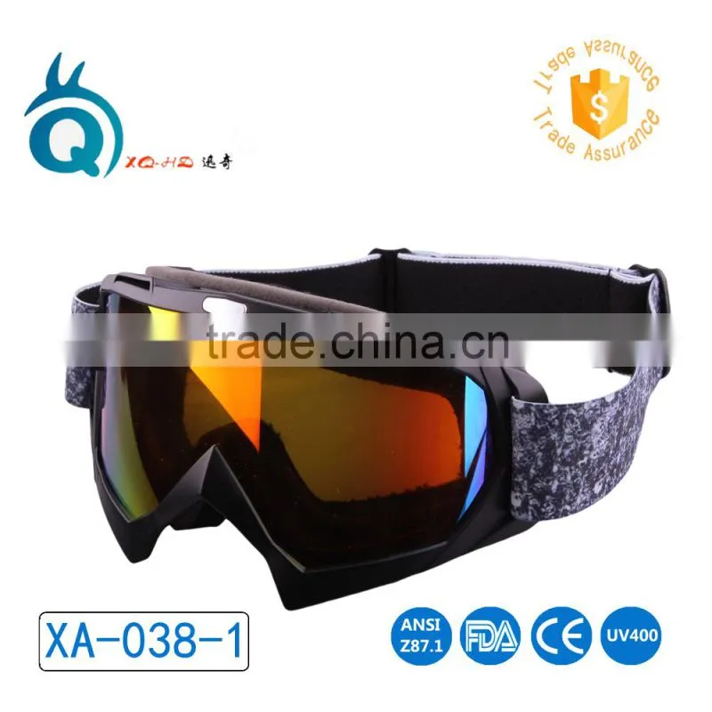 Wholesale TPU frame revo roating lenses Anti-Glare Anti-fog Anti-UV custom snowboarding goggles