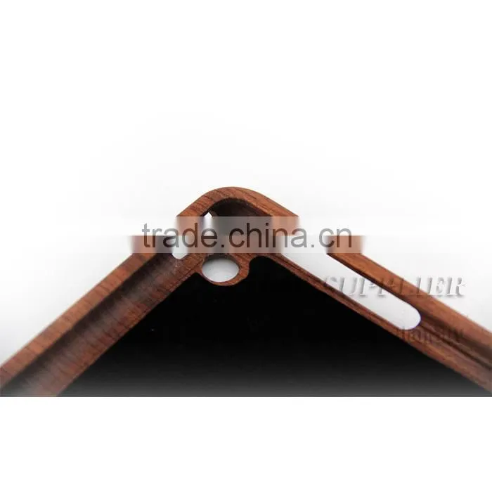 Factory Whosale real wood bamboo case for iPad wooden case
