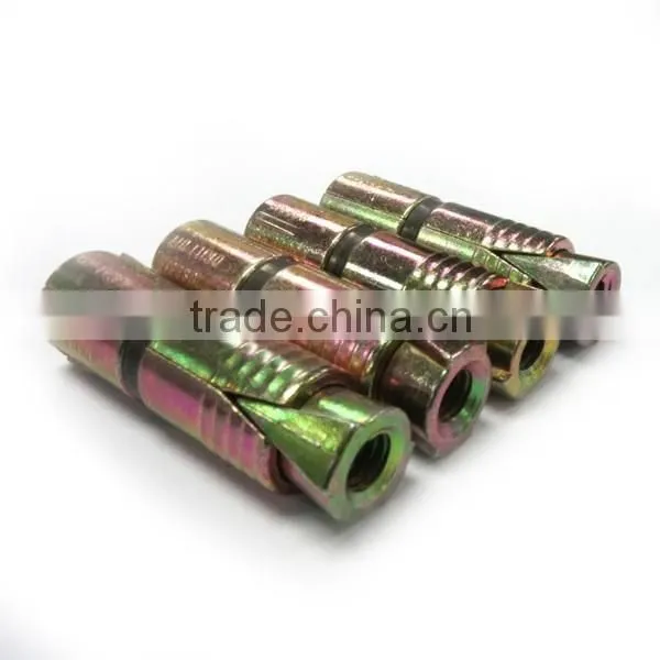 Hot sales zinc alloy double expansion anchor Bolt