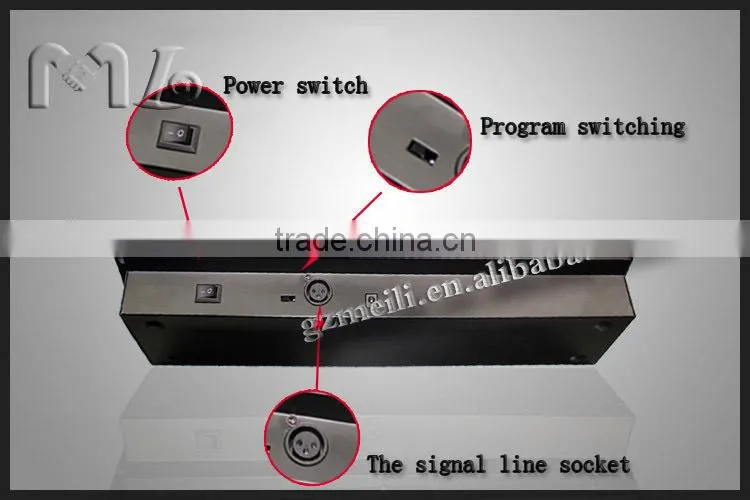 LCD display 192 dmx rgb led controller