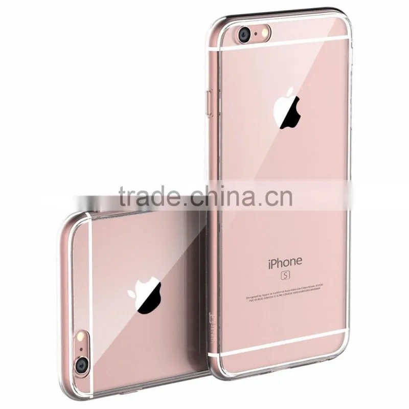 shockproof transparent pu for iphone 6s case