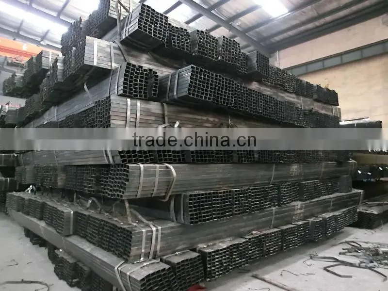 DIFFERENT TYPES OF BLACK/GALVANIZED RECTANGULAR TUBE/HOLLOW SECTION