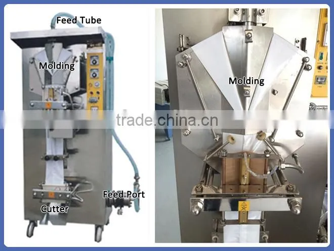 High-Efficiency Back Sealing Milk Sachet Packing Machine