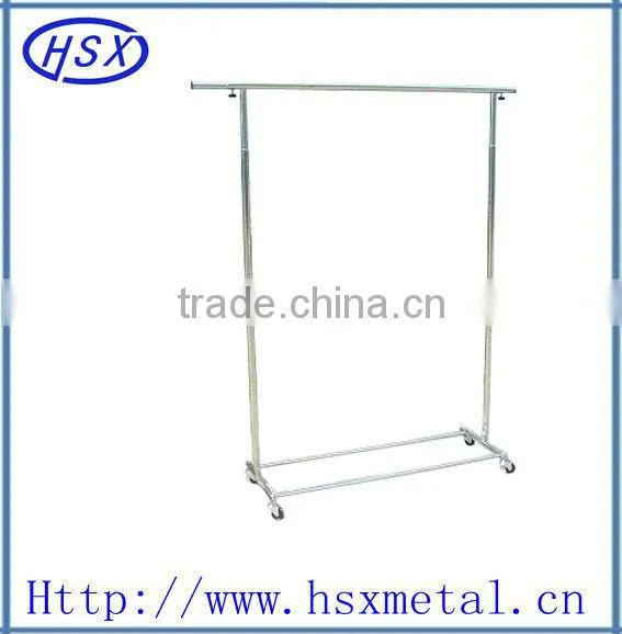 4 way display rack / 4 way garment racks / 4 tier rack HSX-S226
