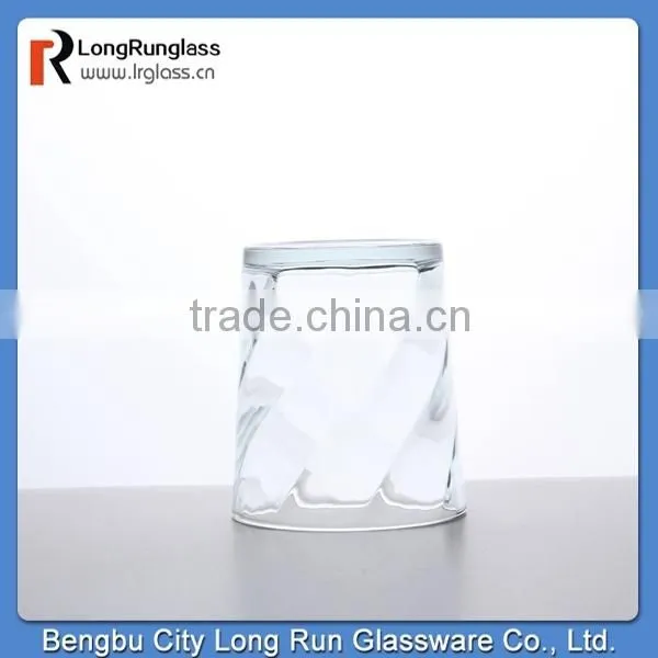 LongRun 2015 hotsales 353ml stylish barware water whisky drinking glasses cup manufacture