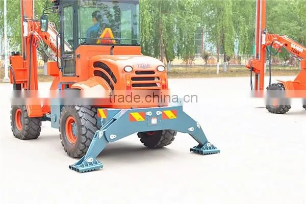 Solar pile driving Pile driving machine PD4000 Ground Screw Pile Driver