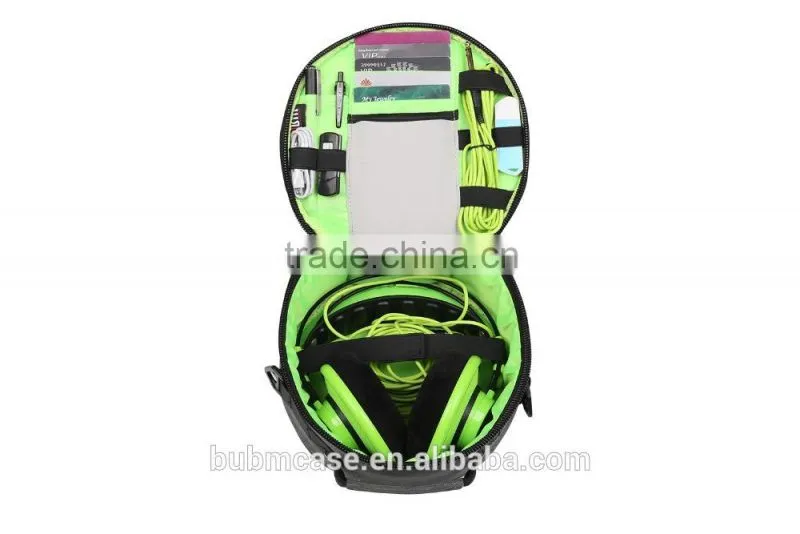 BUBM wholesale fashion nylon headphone case protective carrying Case for headset