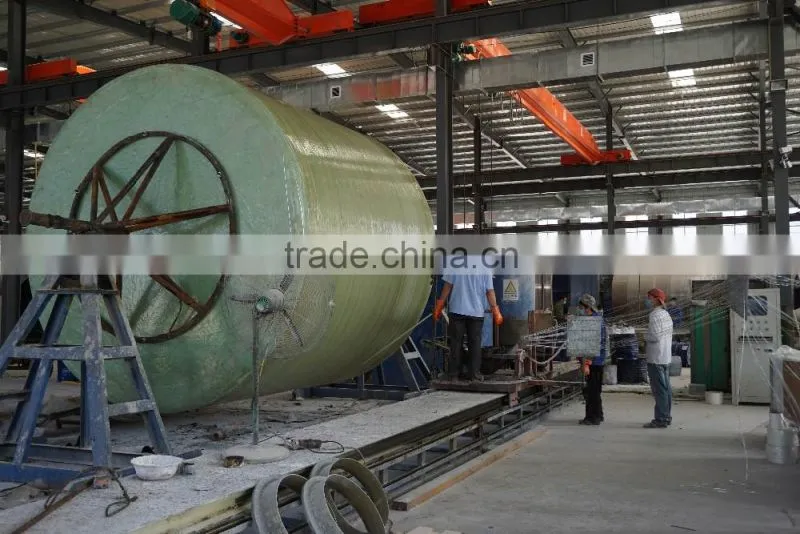 GRP FRP vessel tank winding machine
