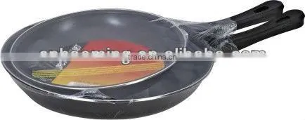 fry pan with Nylon shovel cookware sets