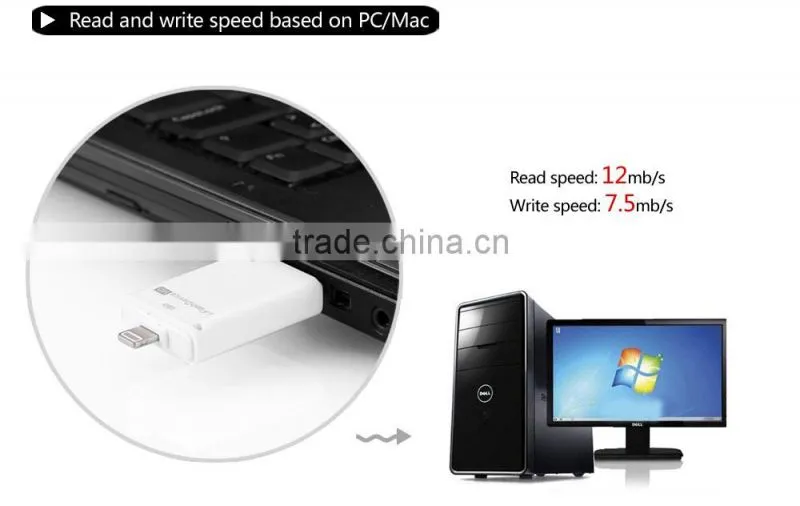 OTG USB flash drive,usb drive for iPhone 5 5s 6 6s 6 plus,usb flash drive for iPad air mini