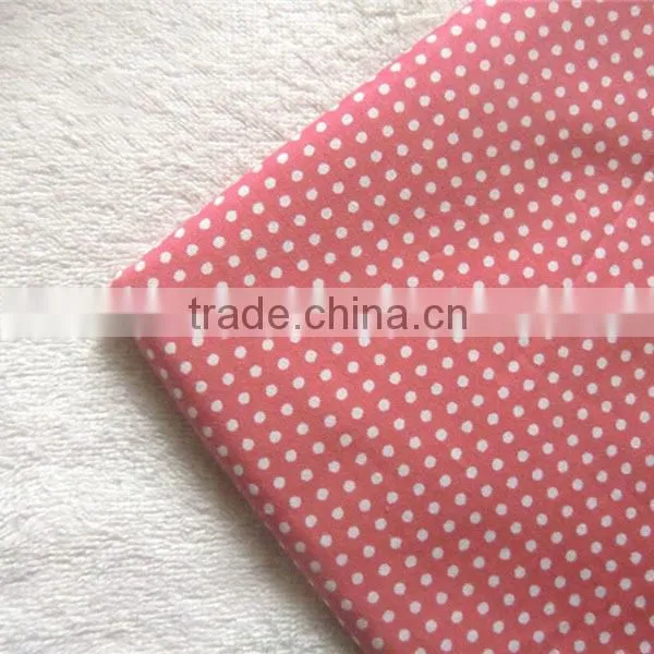 upholstery fabric 40s*40s 133*72, printed cotton poplin fabric, polka dots printing, cheap online fabric