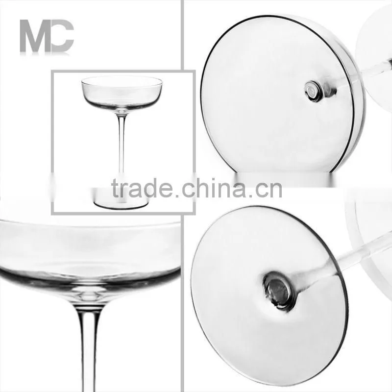 Wholesale Unique Cheap Wedding Coupe Clear Champagne Glass