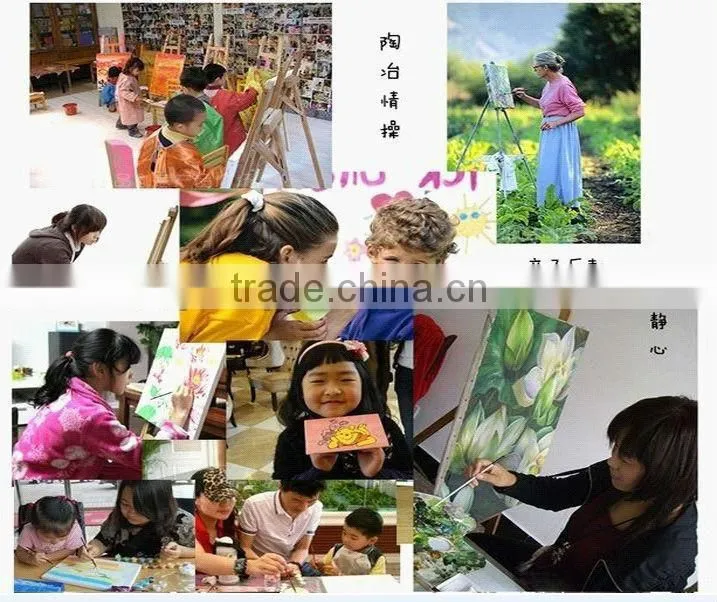 Home decorative diy oil painting by numbers