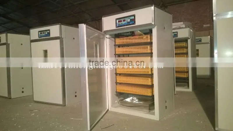 Hot selling new material automatic egg incubator 528 eggs in Saudi Arabic