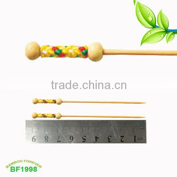 Nature 7.5cm Cored balls bamboo picks