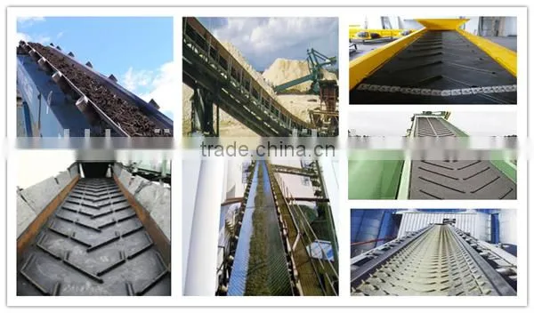 Multi-ply fabric conveyor belts chevron belt/chevron pattern belt supplier/pattern rubber conveyor belting