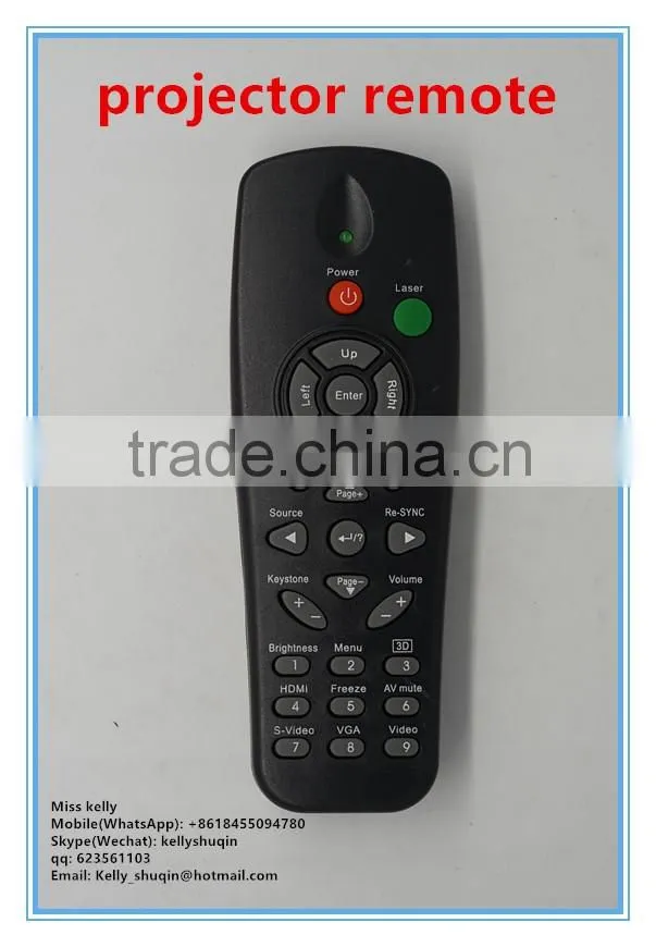 Projector remote control use for Benq MS524/MX661/W750