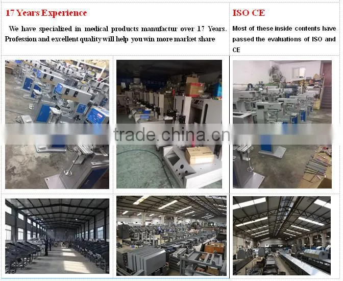 Factory of pad printing on glass