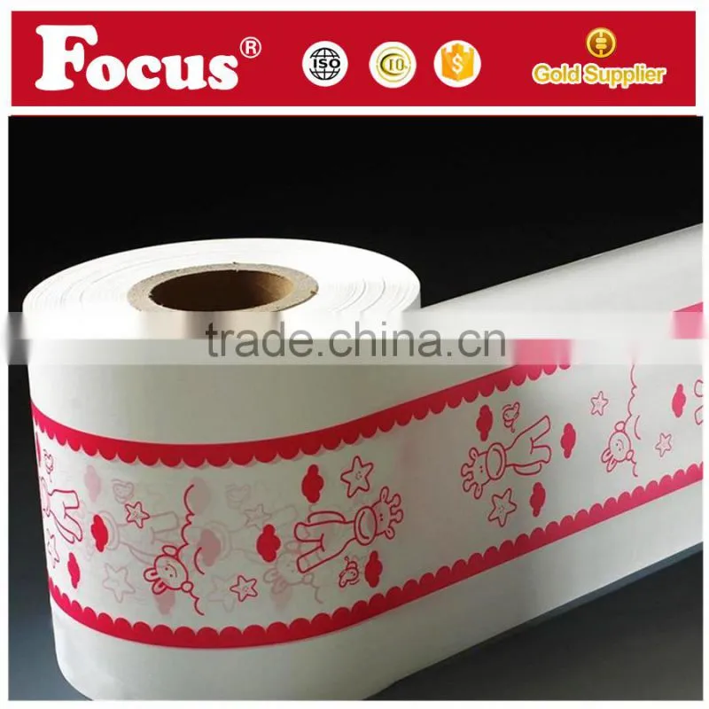 Printed PE film for diaper/adult diaper printed pe film factory