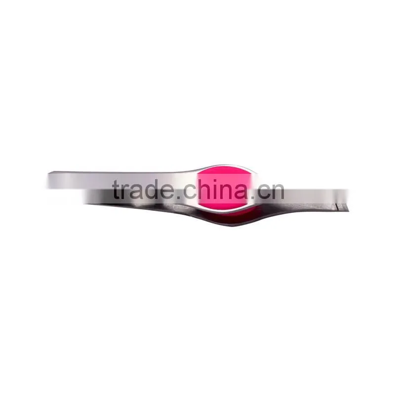 2015 Pointed Slant Tip Carbon Steel Eyebrow Extension tweezers