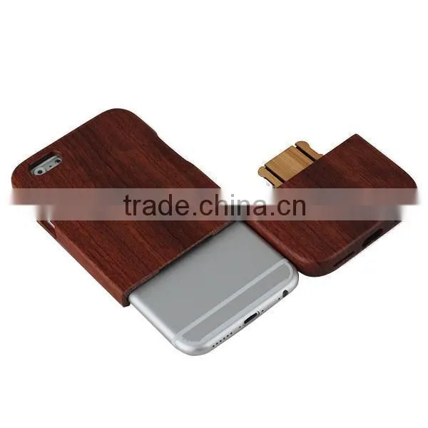 2014 Handmade wood for iphone 6 case,customized logo accepted