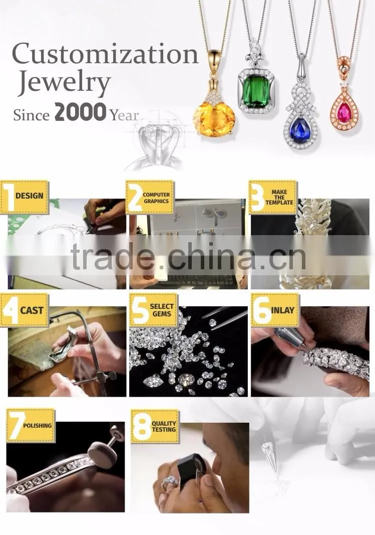 High Jewellery wedding rings 14K 15K PT925 setting 1ct forever brilliant moissanite vvs diamond with strong fire