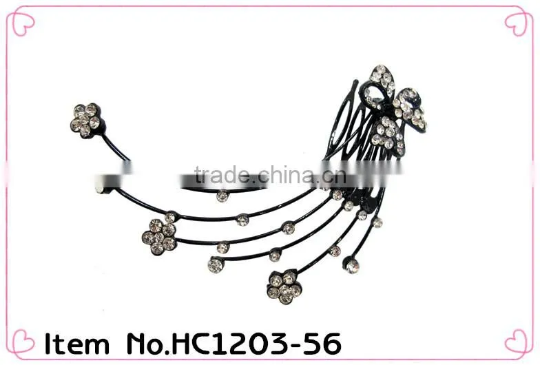 Hot sale!!! unique small ladies hair combs