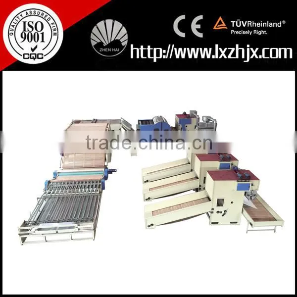 HFJ-88 Polyester fiber bedding covering production line,bedding machine