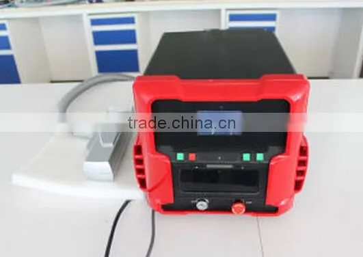 Portable Q switch nd yag laser for eye line removal / tattoo removal
