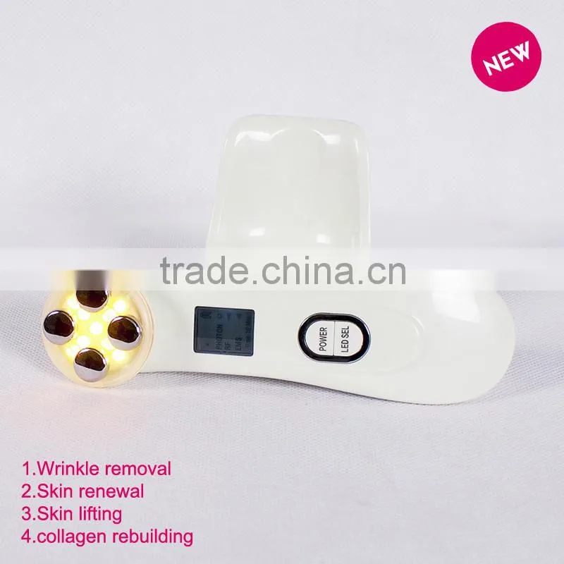 2015 new arrival Protable best acne treatment,Electric best acne treatment machine,ultrasonic led blue light best acne treatment