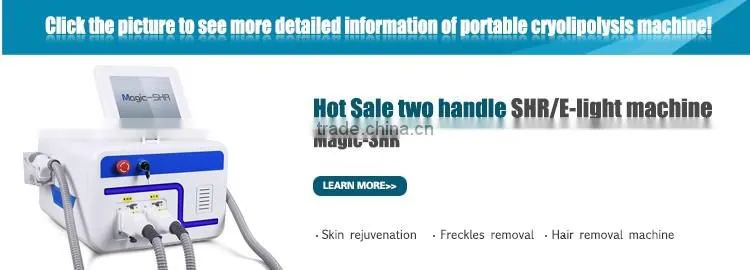 Portable OPT SHR IPL hair removal machine skin rejuvenation acne remove beauty equipment